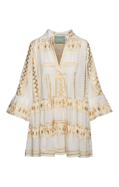 Ladies Aether Concept Cotton Embroidered Mini Dress