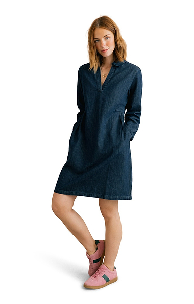 Ladies Lily & Me Emma Denim Dress