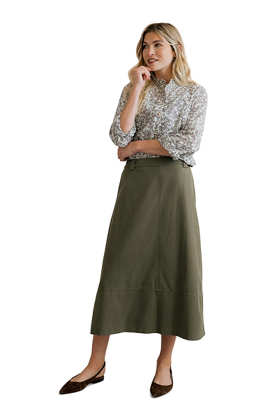 Ladies Lily & Me Estuary Tencel Skirt