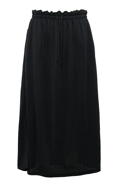 Ladies Tie Waist Maxi Skirt