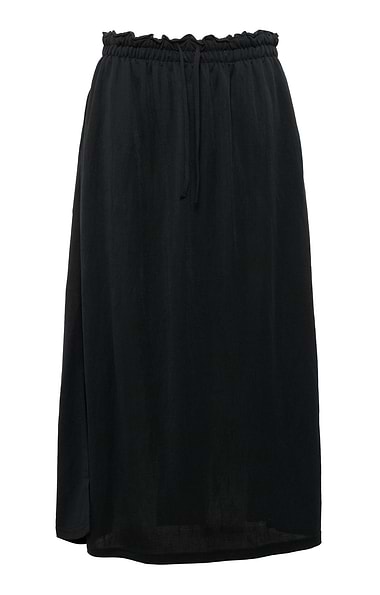 Ladies Tie Waist Maxi Skirt