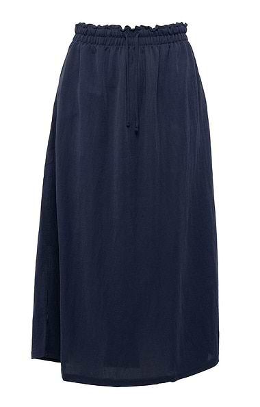 Ladies Tie Waist Maxi Skirt