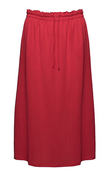 Ladies Tie Waist Maxi Skirt