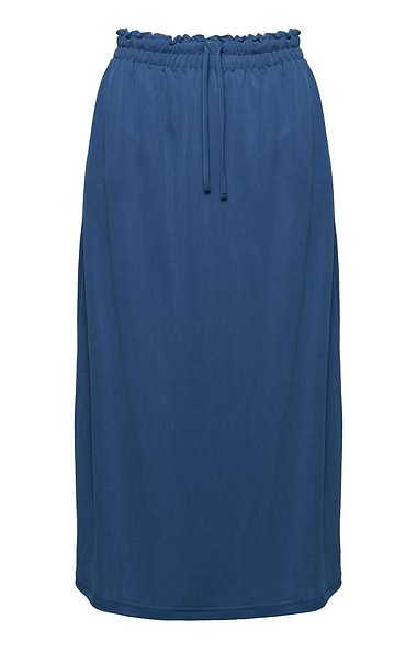 Ladies Tie Waist Maxi Skirt