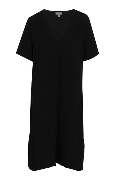 Ladies Relaxed Fit V Neck Short Sleeve Dress
