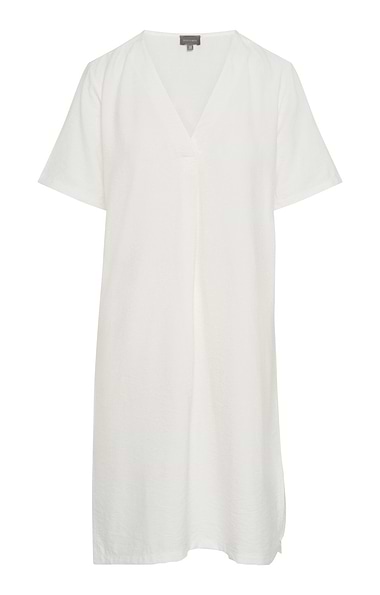 Ladies Relaxed Fit V Neck Short Sleeve Dress
