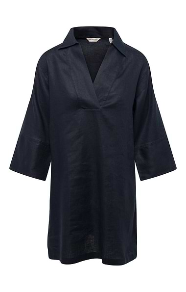 Ladies Gant Linen Popover Dress