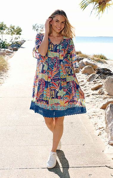 Ladies' Tunic Dresses | Short & Long-Sleeve Tunic Dresses | House of Bruar Ladies' Tunic Dresses | Short & Long-Sleeve Tunic Dresses | House of Bruar