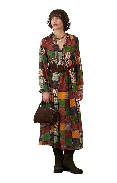 Ladies Orfeo Paris Printed Maxi Dress