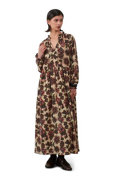 Ladies Orfeo Paris Printed Maxi Dress