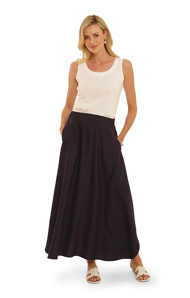 Ladies Pomodoro Maxi Skirt