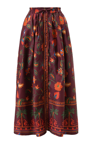 Ladies Emily Lovelock Bernie Midi Skirt