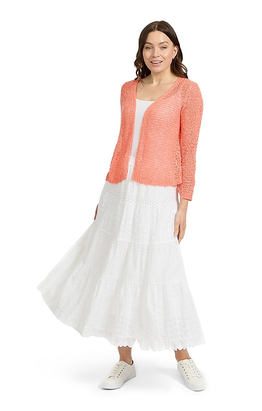 Ladies Embroidered Broderie Anglaise Skirt