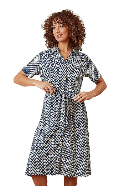 Ladies Adini Sasha Shirt Dress