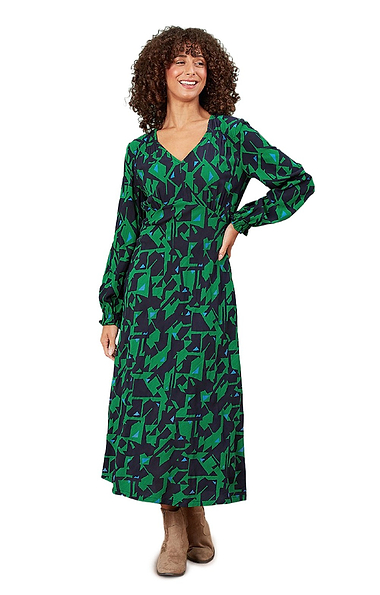 Ladies Adini Baobae V-Neck Dress
