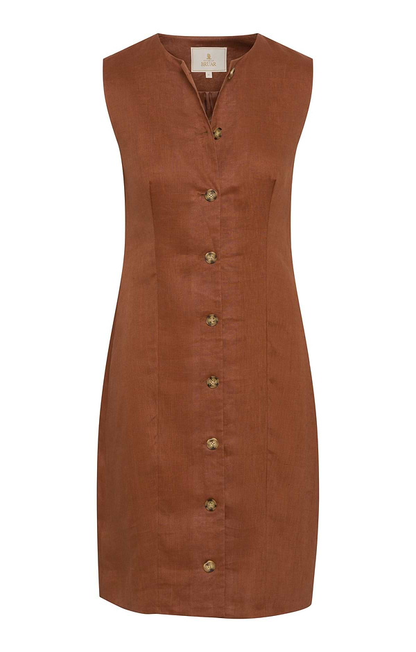 Ladies Linen Shift Dress