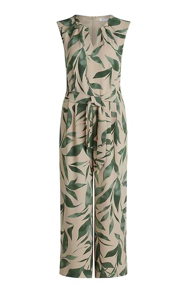 Ladies Betty & Co Sleeveless Print Jumpsuit