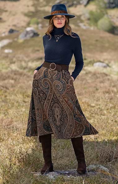 Ladies Pashmina Skirt