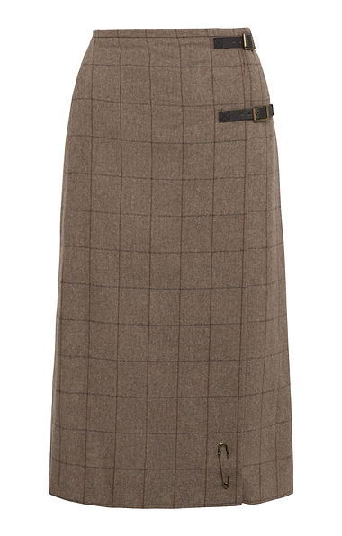 Ladies Chalkstripe Contemporary Kilt