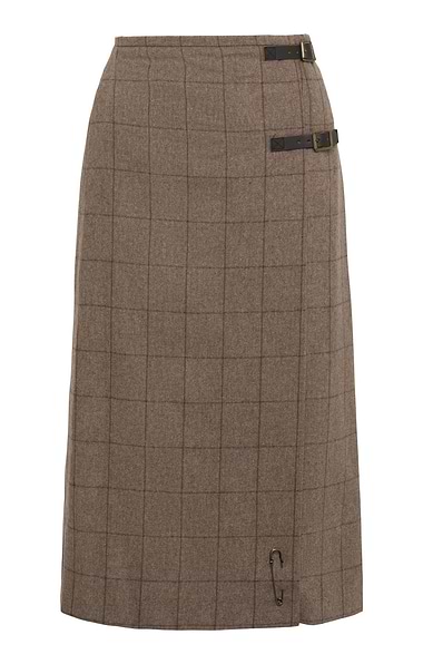 Ladies Chalkstripe Contemporary Kilt