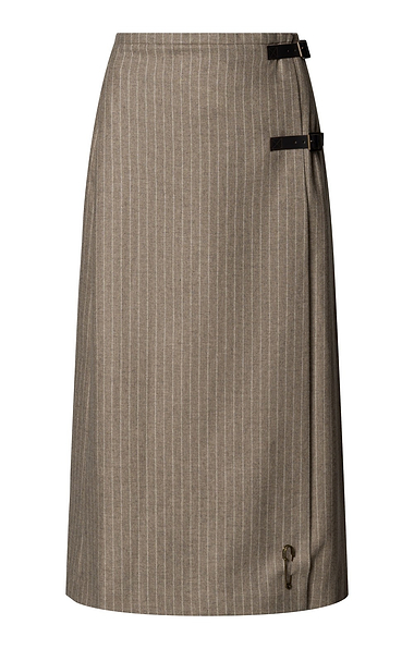 Ladies Chalkstripe Contemporary Kilt