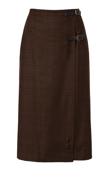 Ladies Chalkstripe Contemporary Kilt