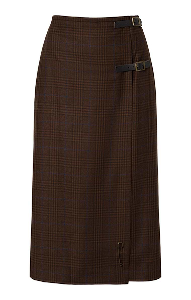 Ladies Chalkstripe Contemporary Kilt