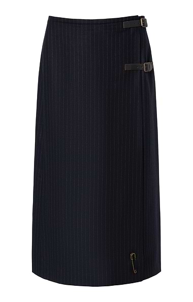 Ladies Chalkstripe Contemporary Kilt