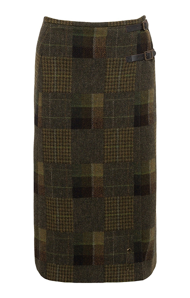 Ladies Patchwork Tweed Contemporary Kilt