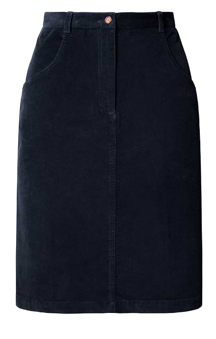 Ladies Short Needlecord Skirt