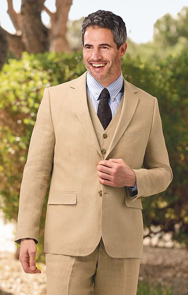 Men's Classic Linen Jacket