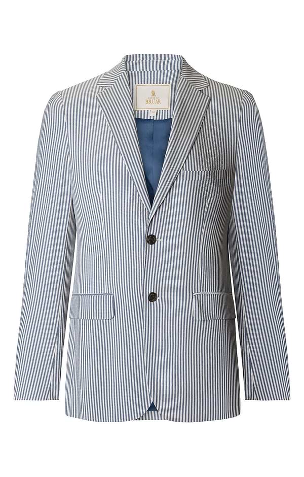 Men's Seersucker Stripe Jacket