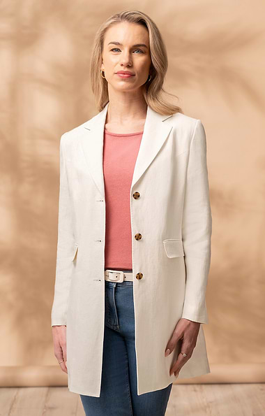Ladies Linen Newbury Jacket