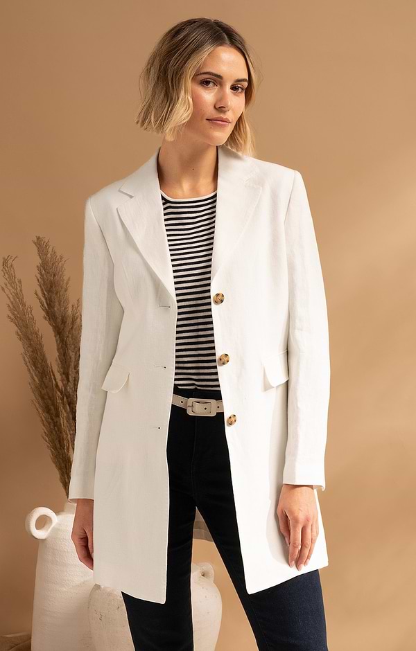 Ladies Linen Newbury Jacket