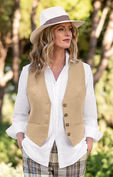 ladies dress waistcoats Buy Sosandar White Linen Blend Waistcoat from Next USA