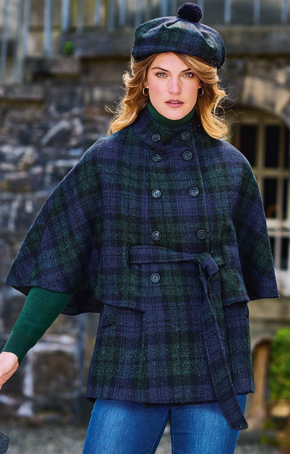 Harris Tweed Poncho Ladies Tweed Cape Harris Tweed® Joanne