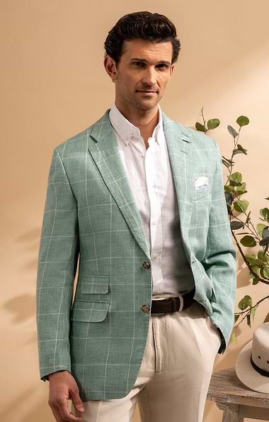 Men's House of Bruar Classic Linen Jacket