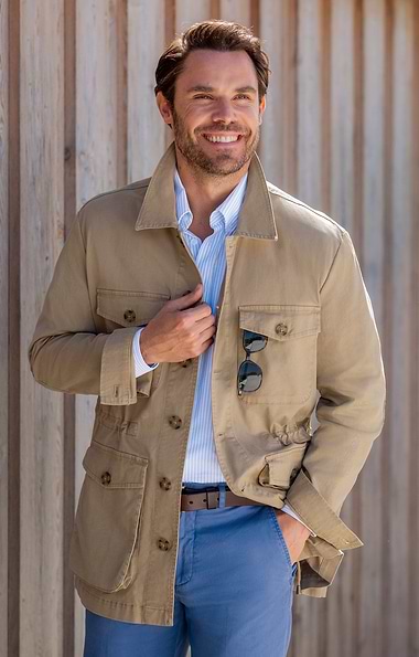 Men's House of Bruar Chino Jacket