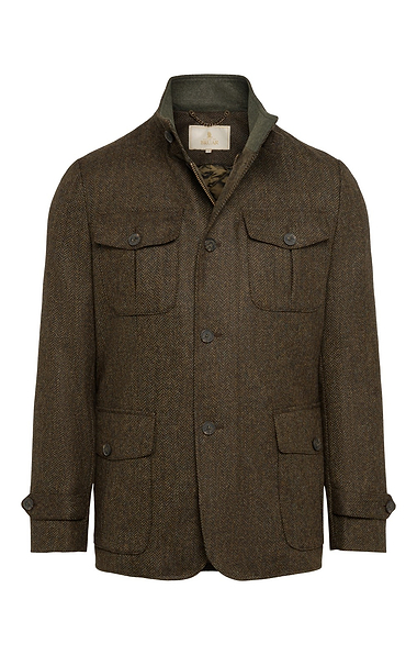 Men's British Tweed Tracker Jacket