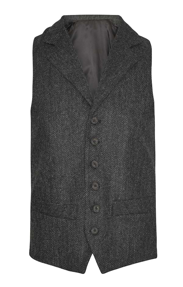 Men's Single Breasted Kilt Waistcoat