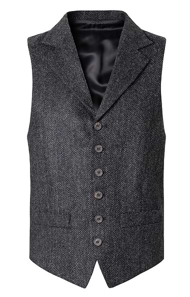 Men's Single Breasted Kilt Waistcoat