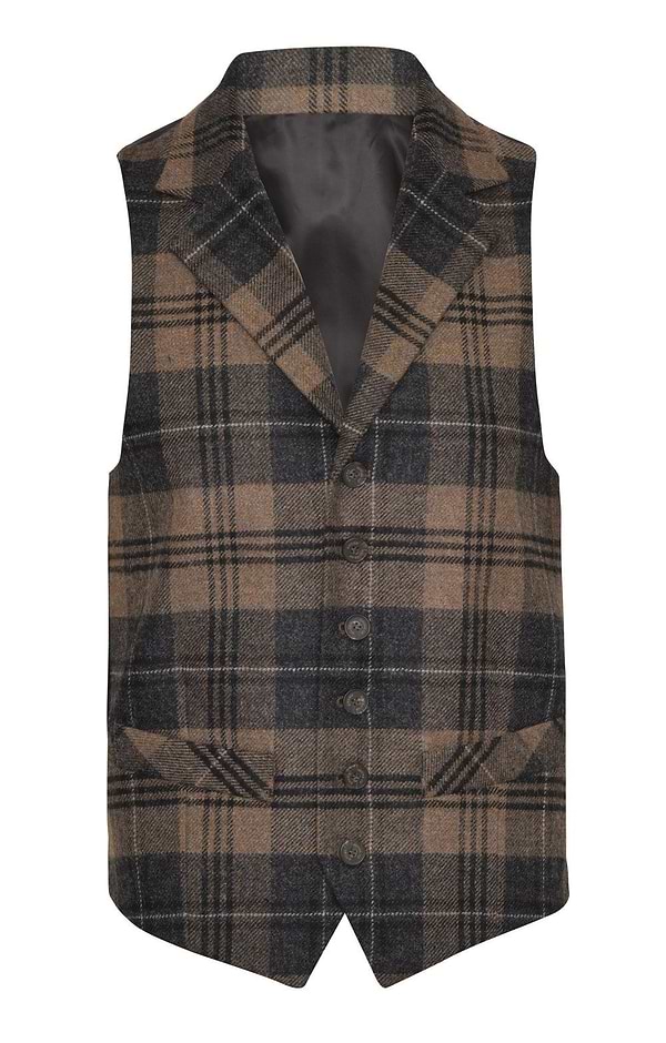 Men's Single Breasted Kilt Waistcoat