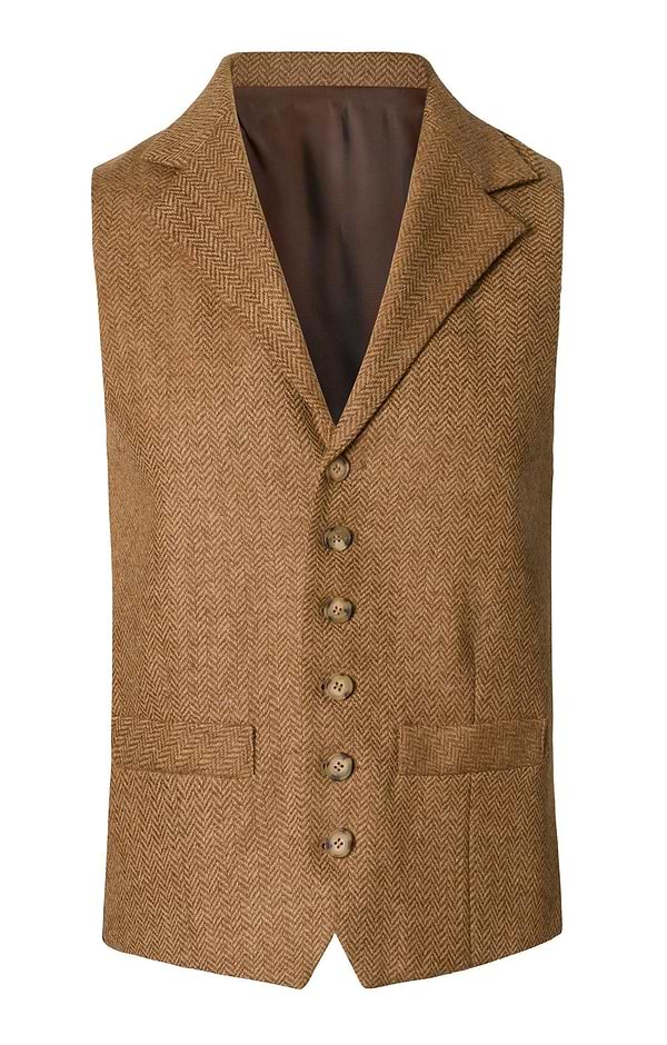 Men's Single Breasted Kilt Waistcoat