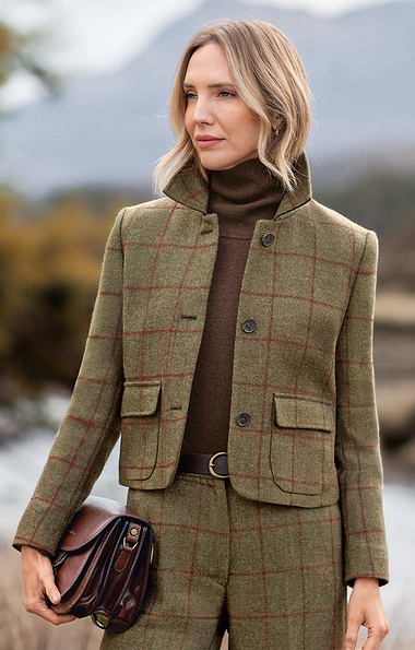 Ladies Tweed Dunkeld Jacket