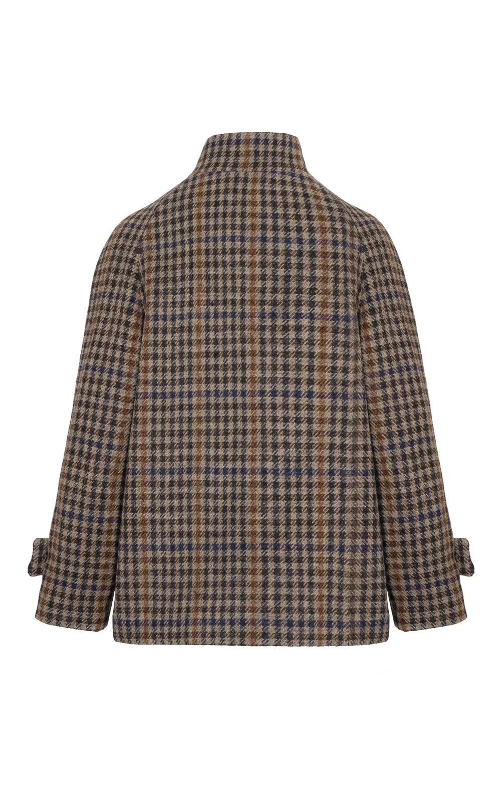 Ladies Harris Tweed® Charlotte Coat, Brown - House of Bruar