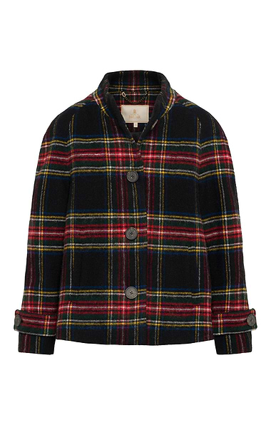Ladies House of Bruar Tweed Charlotte Coat