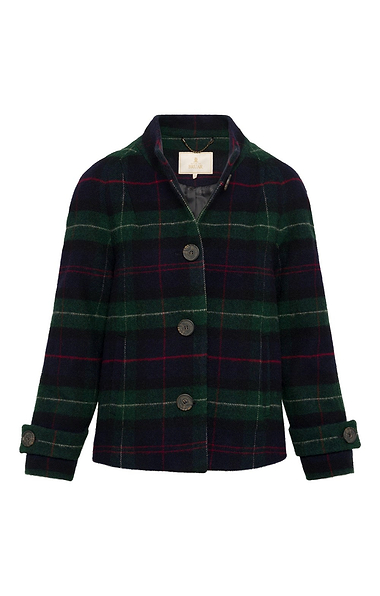 Ladies House of Bruar Tweed Charlotte Coat