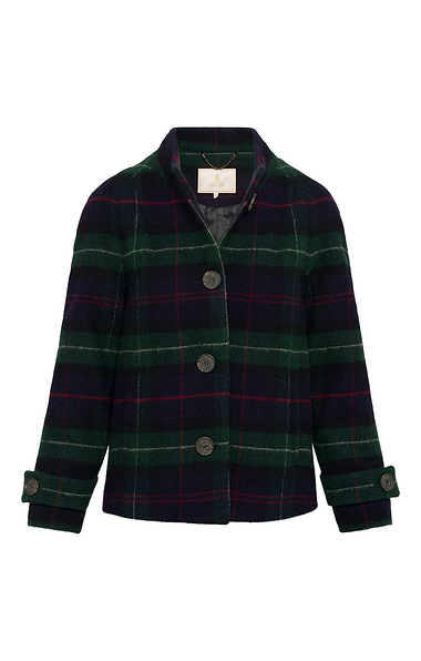 Ladies House of Bruar Tweed Charlotte Coat