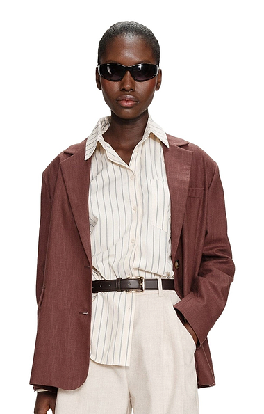 Ladies Grace & Mila Velize Linen Cotton Blazer