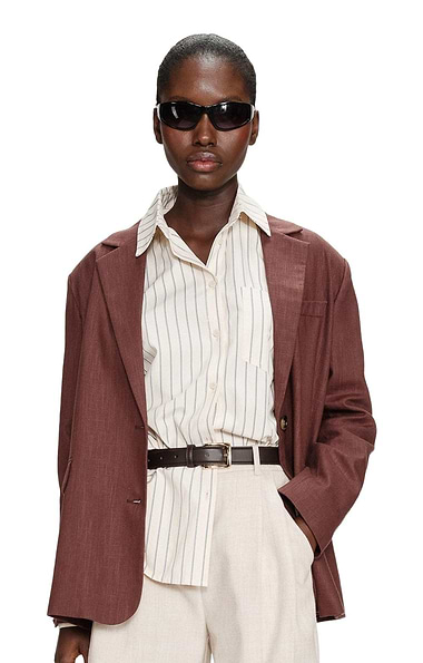 Ladies Grace & Mila Velize Linen Cotton Blazer